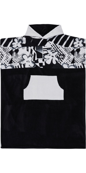 Sudadera Con Capucha « Quiksilver » 2026, Toalla « Poncho », AQYAA03233 - Black Momentum